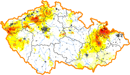 Intenzita sucha - 7. červen 2020