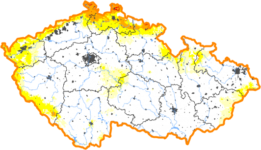 Intenzita sucha - 17. březen 2024