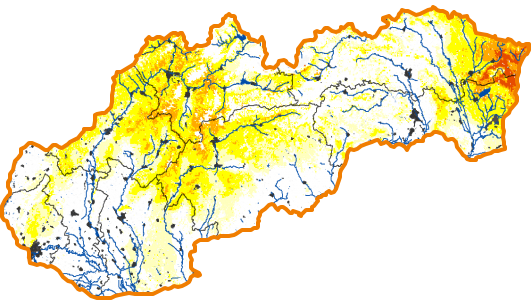 Intenzita sucha - 22. marec 2015