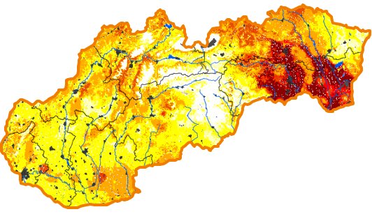 Intenzita sucha - 7. apríl 2019