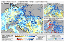 Index půdní vláhy - Evropa - 2. prosinec 2018